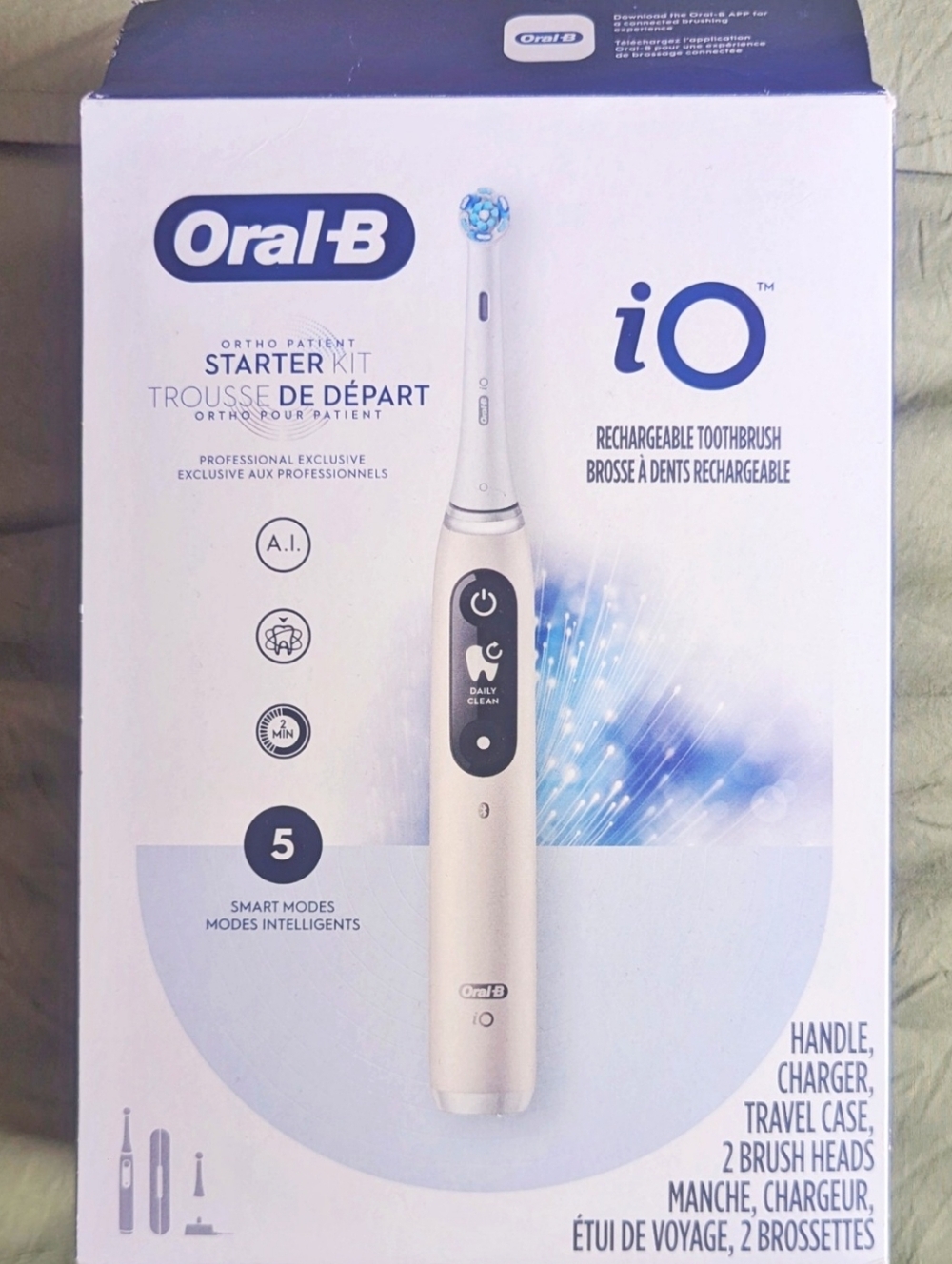 Like New Oral-B iO Ortho Starter Kit Electric Toothbrush (Series 6*)